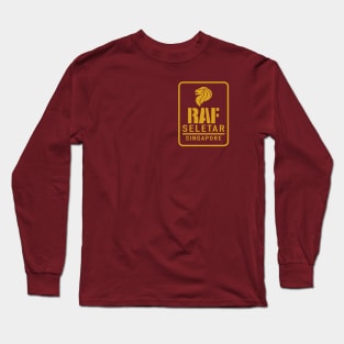 RAF Seletar (Small logo) Long Sleeve T-Shirt